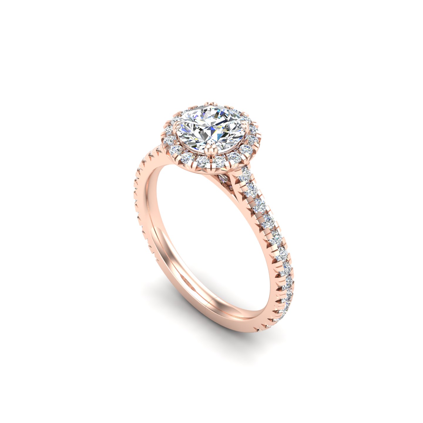 Alison Halo Engagement ring